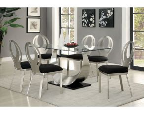 Orla Dining Set in Silver