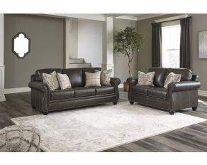 Lawthorn Living Room Set in Slate