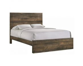 Bailey Queen Panel Bed in Warm Walnut