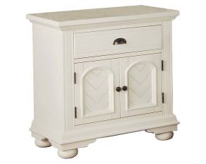 Brook Nightstand in White