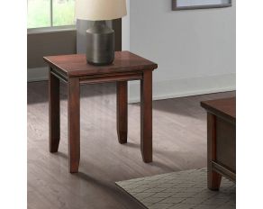 Chatham End Table in Cherry Finish