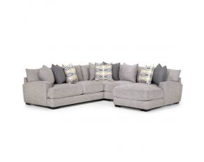 Franklin Barton 4 Piece Sectional in Hannigan Fog