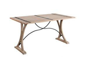 Callista Folding Top Dining Table in Natural Finish