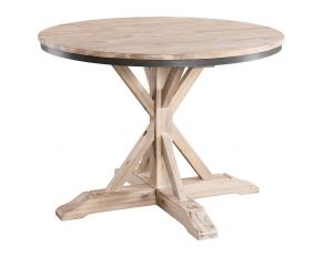 Callista Round Dining Table in Natural Finish