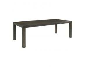 Colorado Rectangular Dining Table in Charcoal Finish