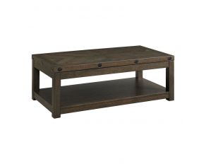 Colorado Coffee Table with Lift Top in Charcoal Finish