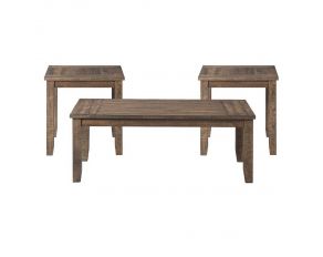 Finn 3-Piece Occasional Table Set in Walnut Finish