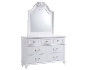 Alana Dresser in White Finish