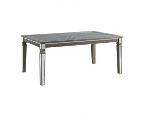 14.5 Rectangular Dining Table in Metallic Copper Finish