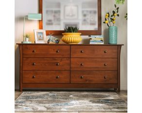 Keizer Dresser in Dark Cherry