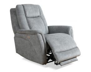 Linus Zero Gravity Power Recliner in Hudson Grey