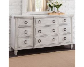 Salter Path Dresser in White with Grain