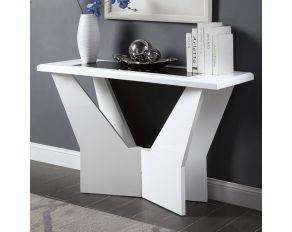 Dubendorf Sofa Table in White