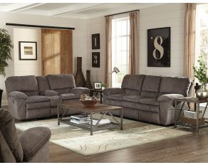 Catnapper Reyes Reclining Living Room Set in Graphite