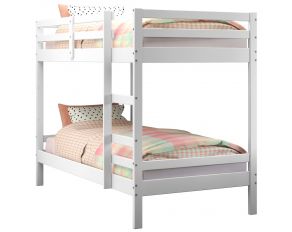 Bellaire Twin over Twin Bunk Bed in White