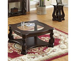 Madison Occasional Table Set in Brown