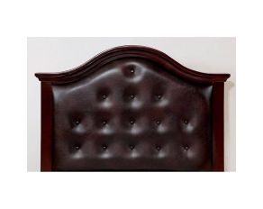 Olivia Full Upholstered Bed in Dark Walnut