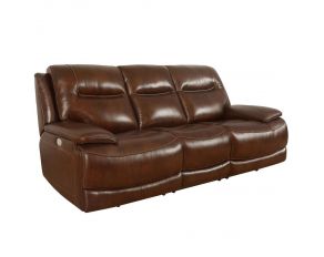 Colossus Power Sofa in Napoli Brown