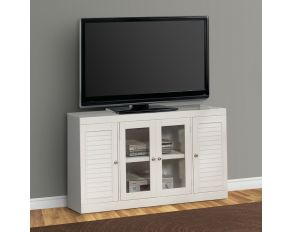 Parker House Boca 56" TV Console in Cottage White