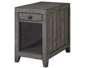 Tempe Chair Side Table in Grey Stone