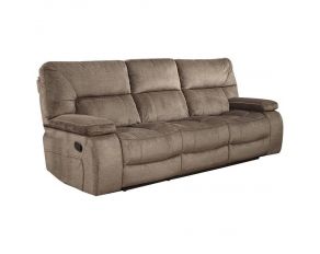 Chapman Manual Drop Down Console Sofa in Kona