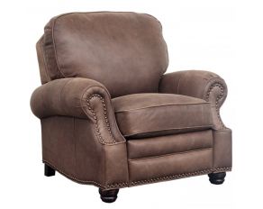 Barcalounger Longhorn Recliner in Dark Sanded-Bomber