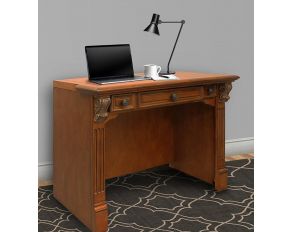 Huntington Library Desk in Antique Vintage Pecan