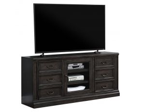 Washington Heights 66 Inch TV Console in Washed Charcoal