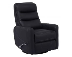 Hercules Manual Swivel Glider Recliner in Black