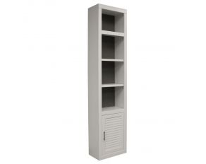Catalina 22 Inch Open Top Bookcase in Cottage White