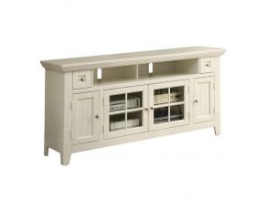 Tidewater 62 Inch TV Console in Vintage White