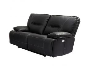 Spartacus Power Loveseat in Black