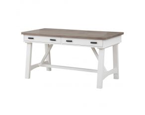 Americana Modern 60 Inch Writing Desk in Cotton