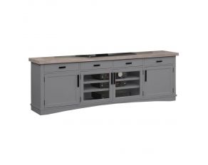 Americana Modern 92 Inch TV Console in Dove