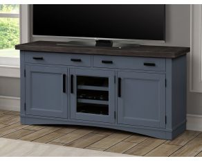 Americana Modern 63 Inch TV Console in Denim