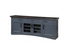 Americana Modern 76 Inch TV Console in Denim