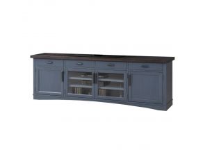 Americana Modern 92 Inch TV Console in Denim