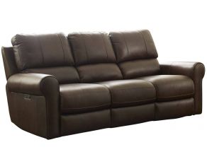 Travis Power Sofa in Verona Brown