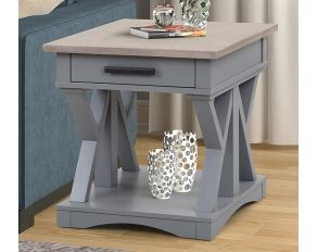 Americana Modern End Table in Dove