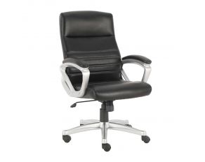 Dc#318 Fabric Desk Chair in Black