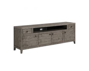 Tempe 84 Inch TV Console in Grey Stone