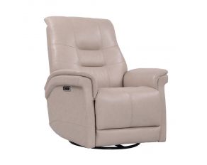 Carnegie Power Cordless Swivel Glider Recliner in Verona Linen