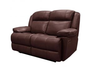 Eclipse Power Loveseat in Florence Brown