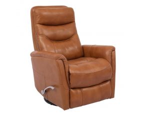 Gemini Manual Swivel Glider Recliner in Butterscotch