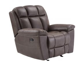 Goliath Manual Glider Recliner in Arizona Brown