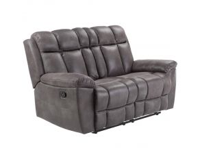 Goliath Manual Loveseat in Arizona Grey