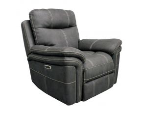 Mason Power Recliner in Charcoal