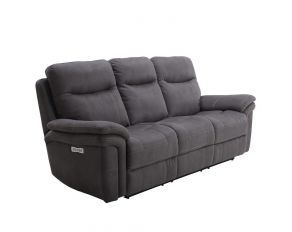 Mason Power Sofa in Charcoal