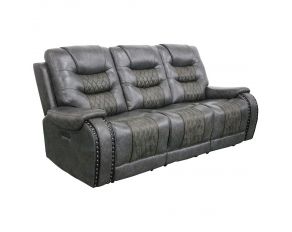 Outlaw Power Drop Down Console Sofa in Stallion
