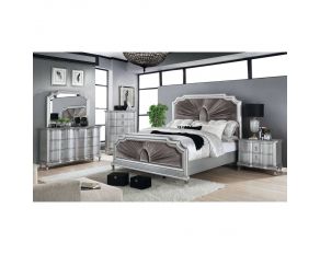 Aalok Bedroom Collections in Silver Warm Gray